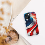 Patriotic American - Tough Case for iPhone® The Israel Store