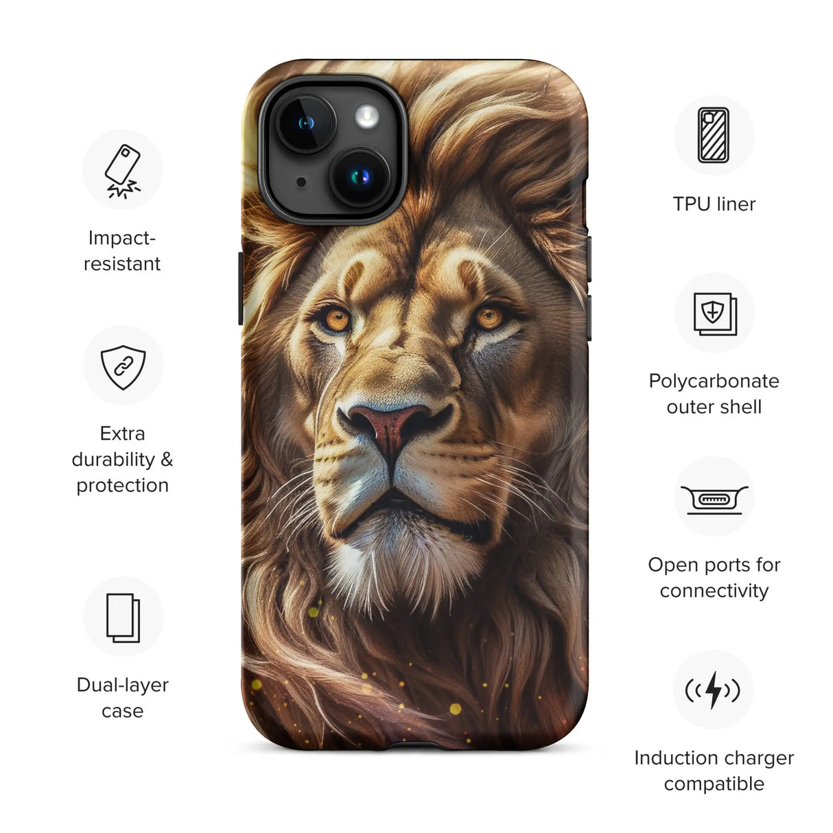 Lion of Judah - Tough Case for iPhone® The Israel Store