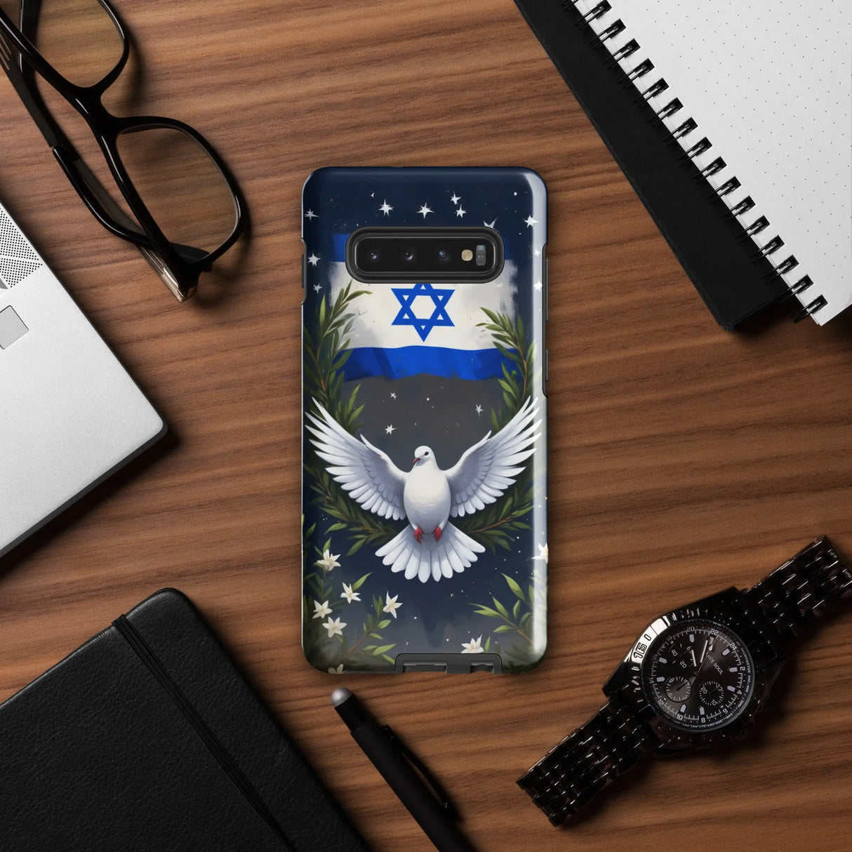 Peace in Israel - Tough Phone case for Samsung Galaxy® The Israel Store