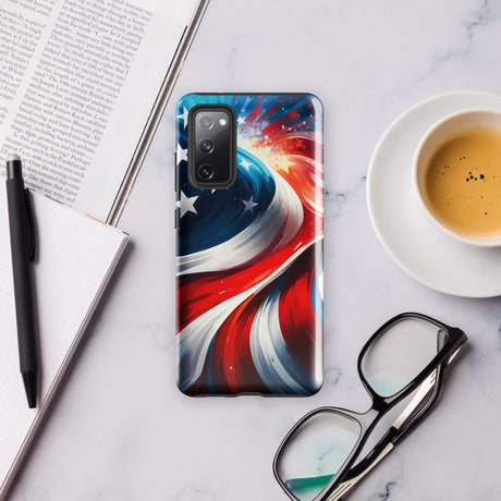 Patriotic American - Tough Phone case for Samsung Galaxy® The Israel Store