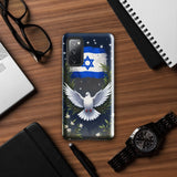 Peace in Israel - Tough Phone case for Samsung Galaxy® The Israel Store