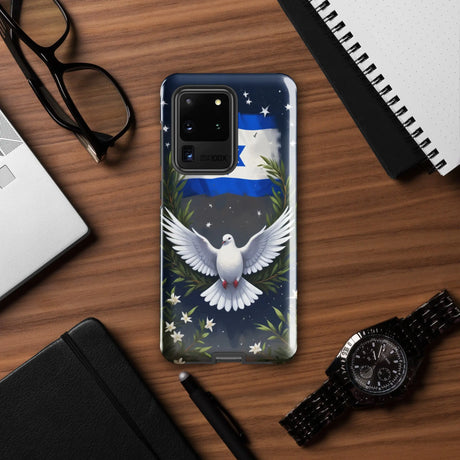 Peace in Israel - Tough Phone case for Samsung Galaxy® The Israel Store