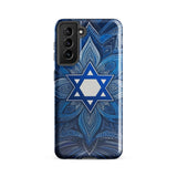 Star of David Mandala - Tough Phone case for Samsung Galaxy® The Israel Store