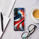 Patriotic American - Tough Phone case for Samsung Galaxy® The Israel Store