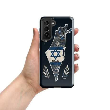 Map of Israel - Tough Phone case for Samsung Galaxy® The Israel Store