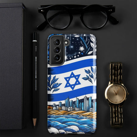 Tel Aviv Beach - Tough Phone case for Samsung Galaxy® The Israel Store