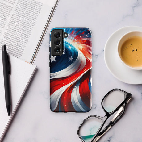 Patriotic American - Tough Phone case for Samsung Galaxy® The Israel Store