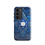 Star of David Mandala - Tough Phone case for Samsung Galaxy® The Israel Store