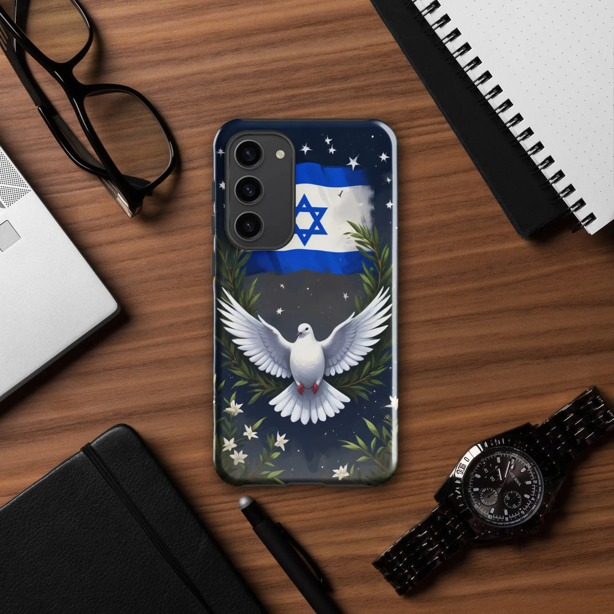 Peace in Israel - Tough Phone case for Samsung Galaxy® The Israel Store