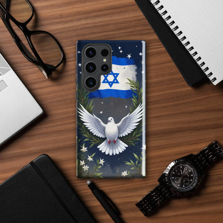 Peace in Israel - Tough Phone case for Samsung Galaxy® The Israel Store