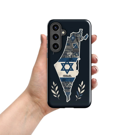 Map of Israel - Tough Phone case for Samsung Galaxy® The Israel Store