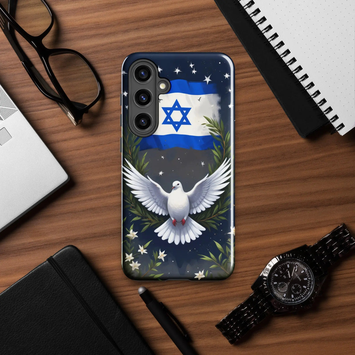 Peace in Israel - Tough Phone case for Samsung Galaxy® The Israel Store