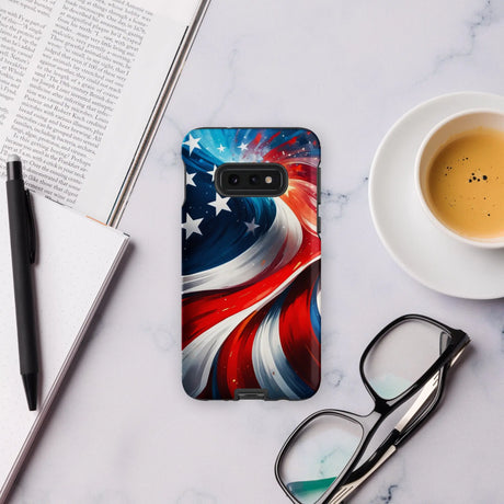 Patriotic American - Tough Phone case for Samsung Galaxy® The Israel Store