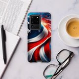 Patriotic American - Tough Phone case for Samsung Galaxy® The Israel Store