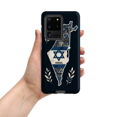 Map of Israel - Tough Phone case for Samsung Galaxy® The Israel Store