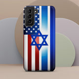 USA-Israel Friendship - Tough Phone case for Samsung Galaxy® The Israel Store