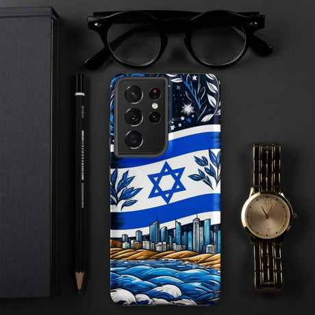 Tel Aviv Beach - Tough Phone case for Samsung Galaxy® The Israel Store