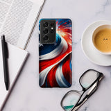 Patriotic American - Tough Phone case for Samsung Galaxy® The Israel Store