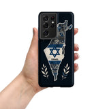 Map of Israel - Tough Phone case for Samsung Galaxy® The Israel Store