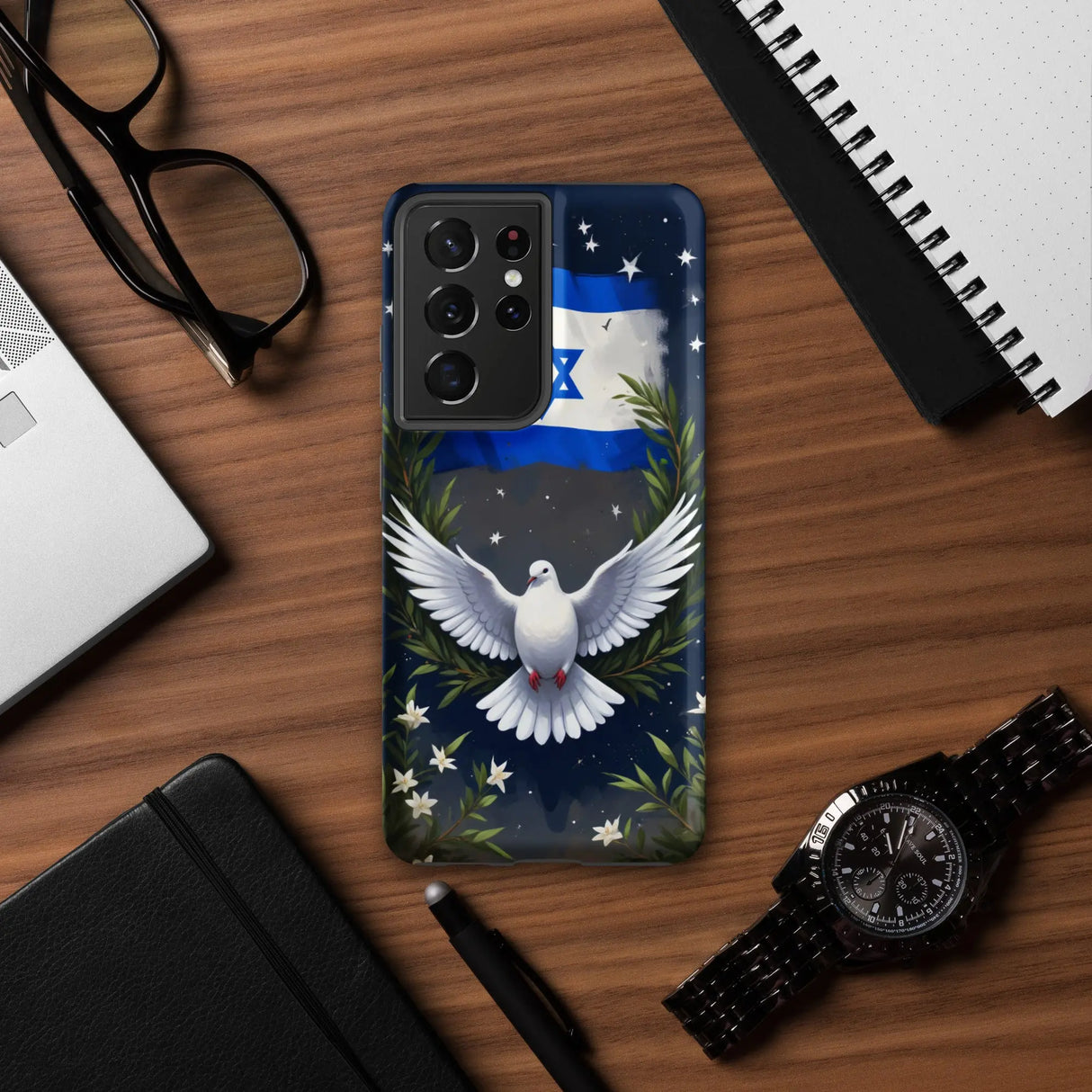 Peace in Israel - Tough Phone case for Samsung Galaxy® The Israel Store