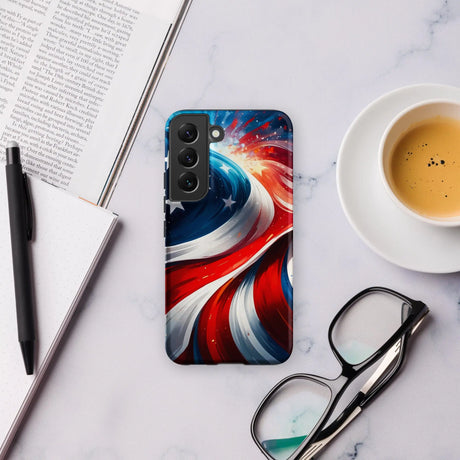 Patriotic American - Tough Phone case for Samsung Galaxy® The Israel Store