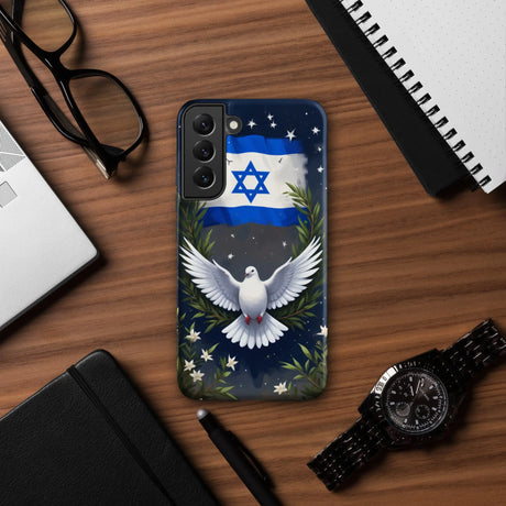 Peace in Israel - Tough Phone case for Samsung Galaxy® The Israel Store