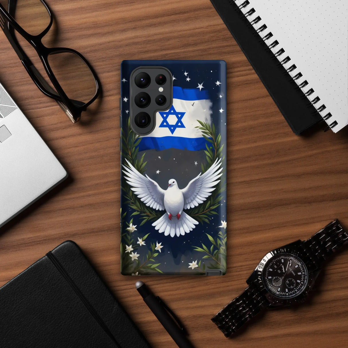 Peace in Israel - Tough Phone case for Samsung Galaxy® The Israel Store