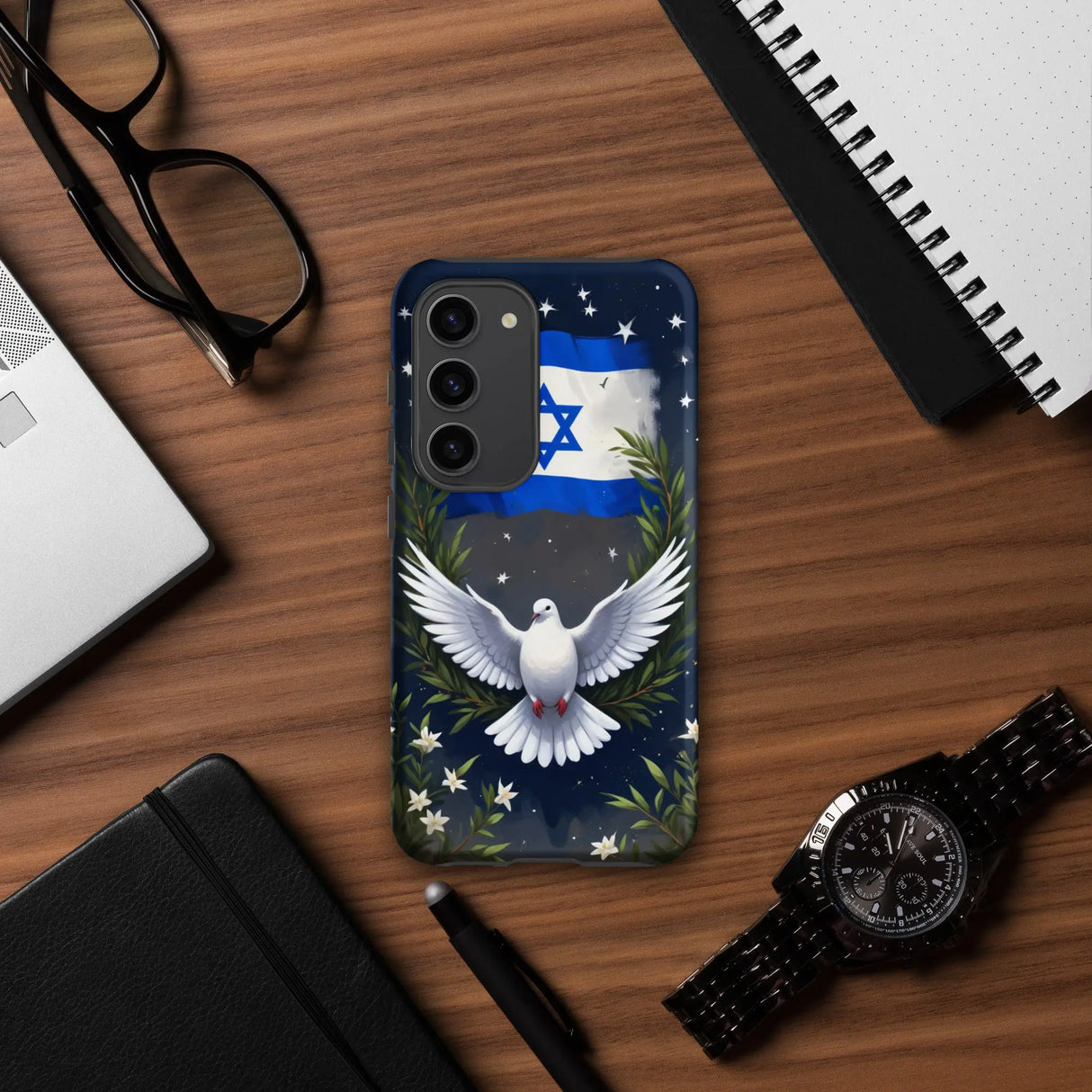 Peace in Israel - Tough Phone case for Samsung Galaxy® The Israel Store