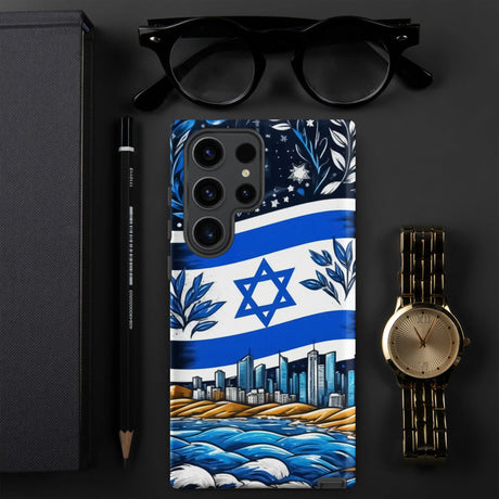 Tel Aviv Beach - Tough Phone case for Samsung Galaxy® The Israel Store