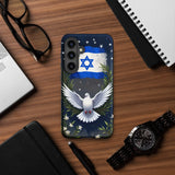 Peace in Israel - Tough Phone case for Samsung Galaxy® The Israel Store