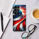 Patriotic American - Tough Phone case for Samsung Galaxy® The Israel Store