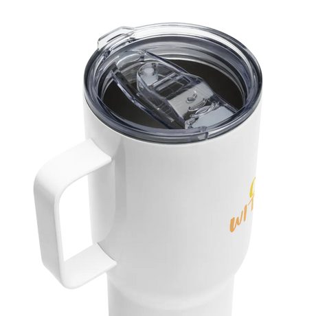 My Cup Overflows with Blessings - Travel Mug The Israel Store