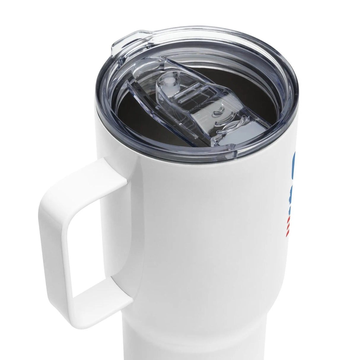 God Bless America Travel Mug with Handle The Israel Store