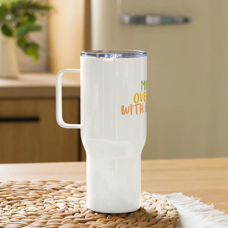 My Cup Overflows with Blessings - Travel Mug The Israel Store