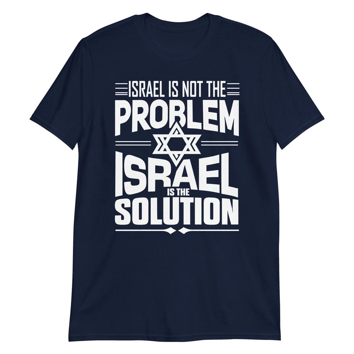 Israel Is The Solution - Short-Sleeve Unisex T-Shirt The Israel Store