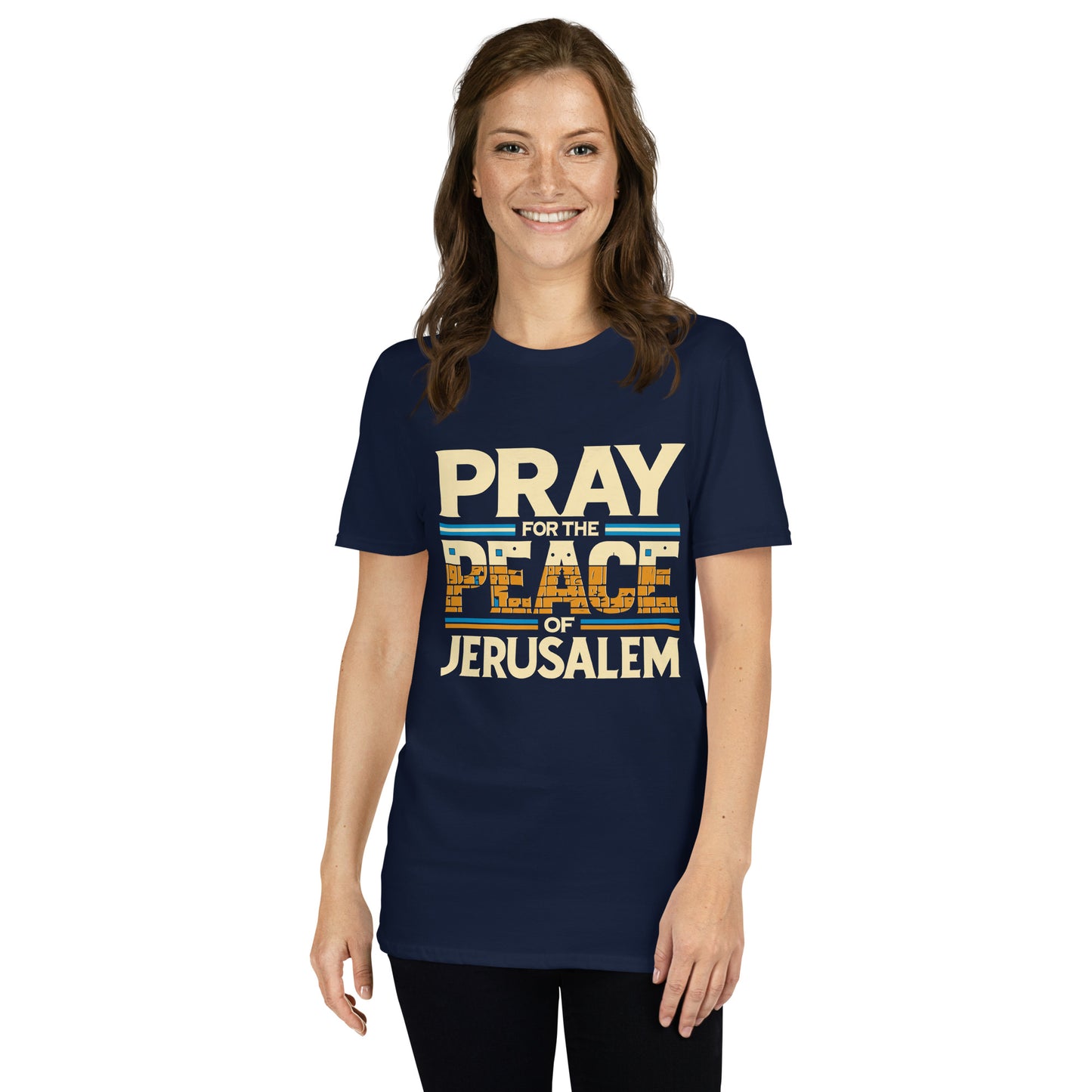 Priez pour Jérusalem T-shirt unisexe