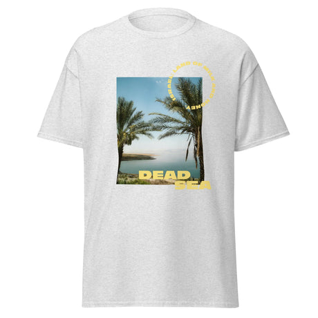 Dead Sea Unisex T-Shirt - Yellow Design The Israel Store