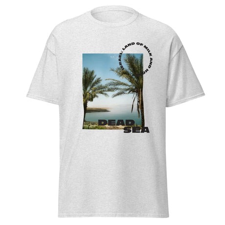 Dead Sea Unisex T-Shirt - Black Design The Israel Store