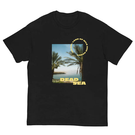 Dead Sea Unisex T-Shirt - Yellow Design The Israel Store