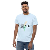 Land of Israel Unisex T-Shirt - Elegant Map Design The Israel Store