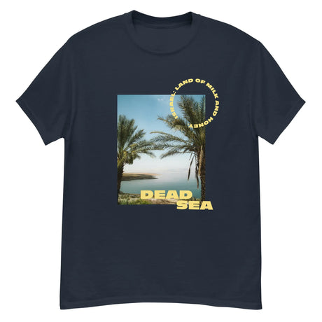 Dead Sea Unisex T-Shirt - Yellow Design The Israel Store