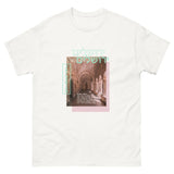 Jerusalem Heritage Unisex T-Shirt - Pink Design The Israel Store