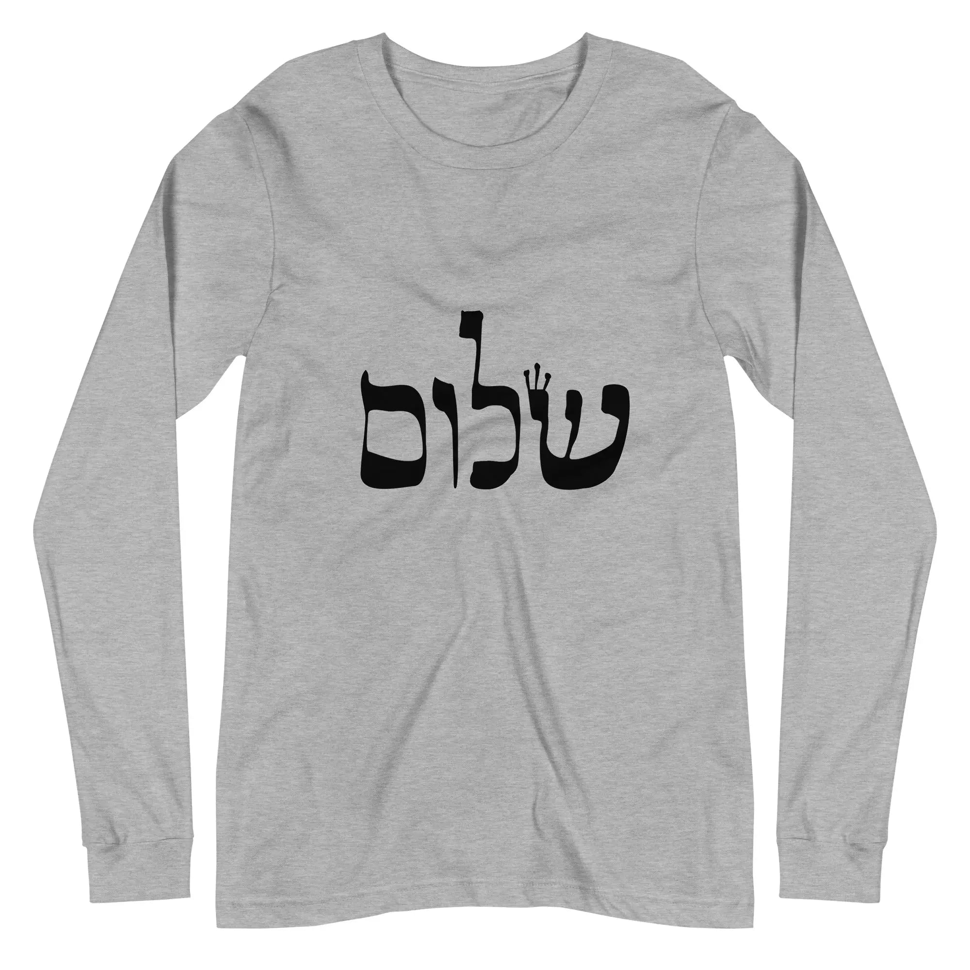 トップス SHALOM MOLA LONG SLEEVES Shalom Long Sleeve Unisex Shirt - Comfortable & Stylish