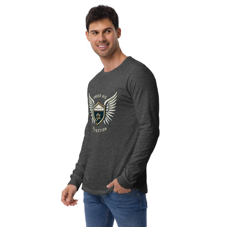 Under His Wings Psalm 91 Unisex Unisex Long Sleeve Tee The Israel Store