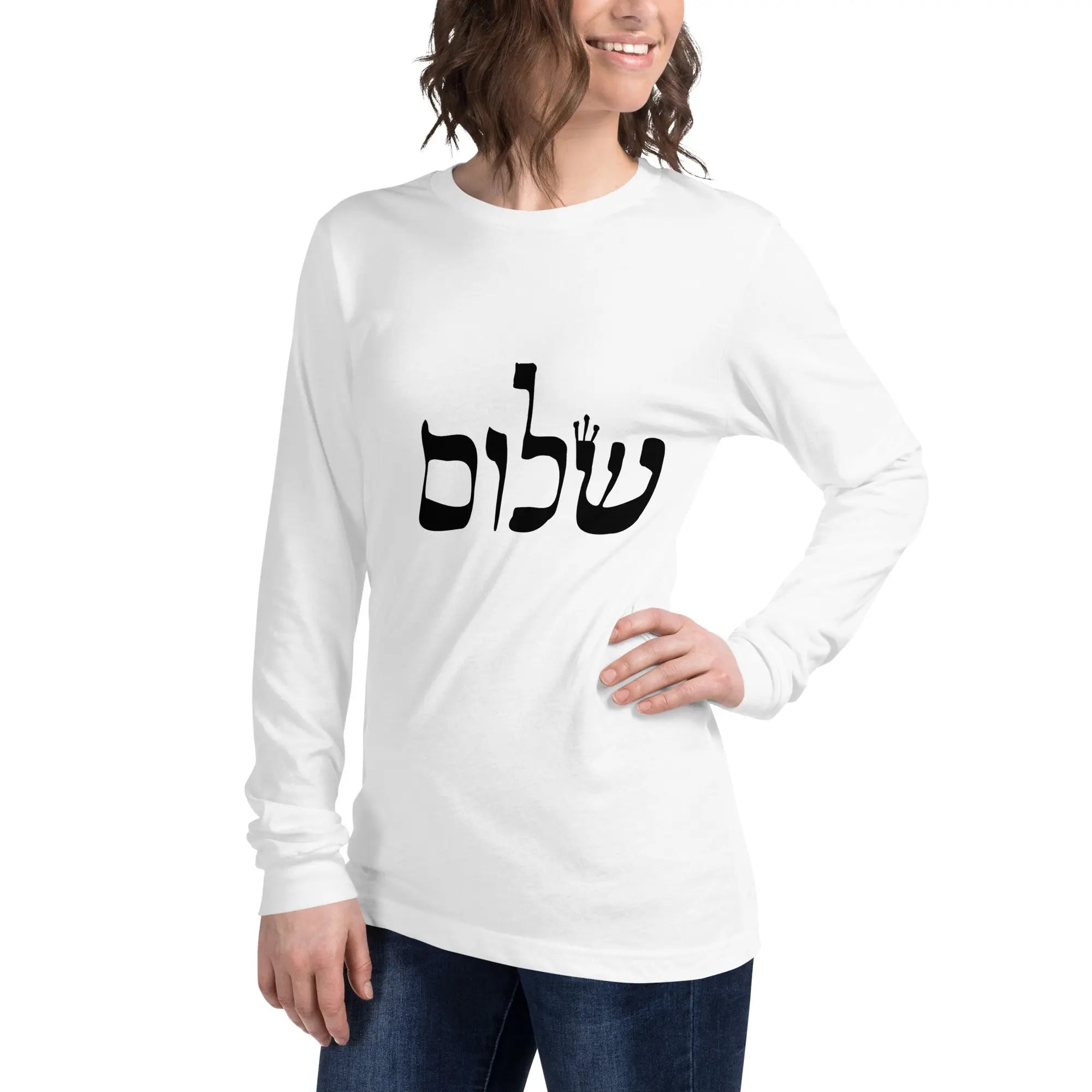 トップス SHALOM MOLA LONG SLEEVES Shalom Long Sleeve Unisex Shirt - Comfortable & Stylish