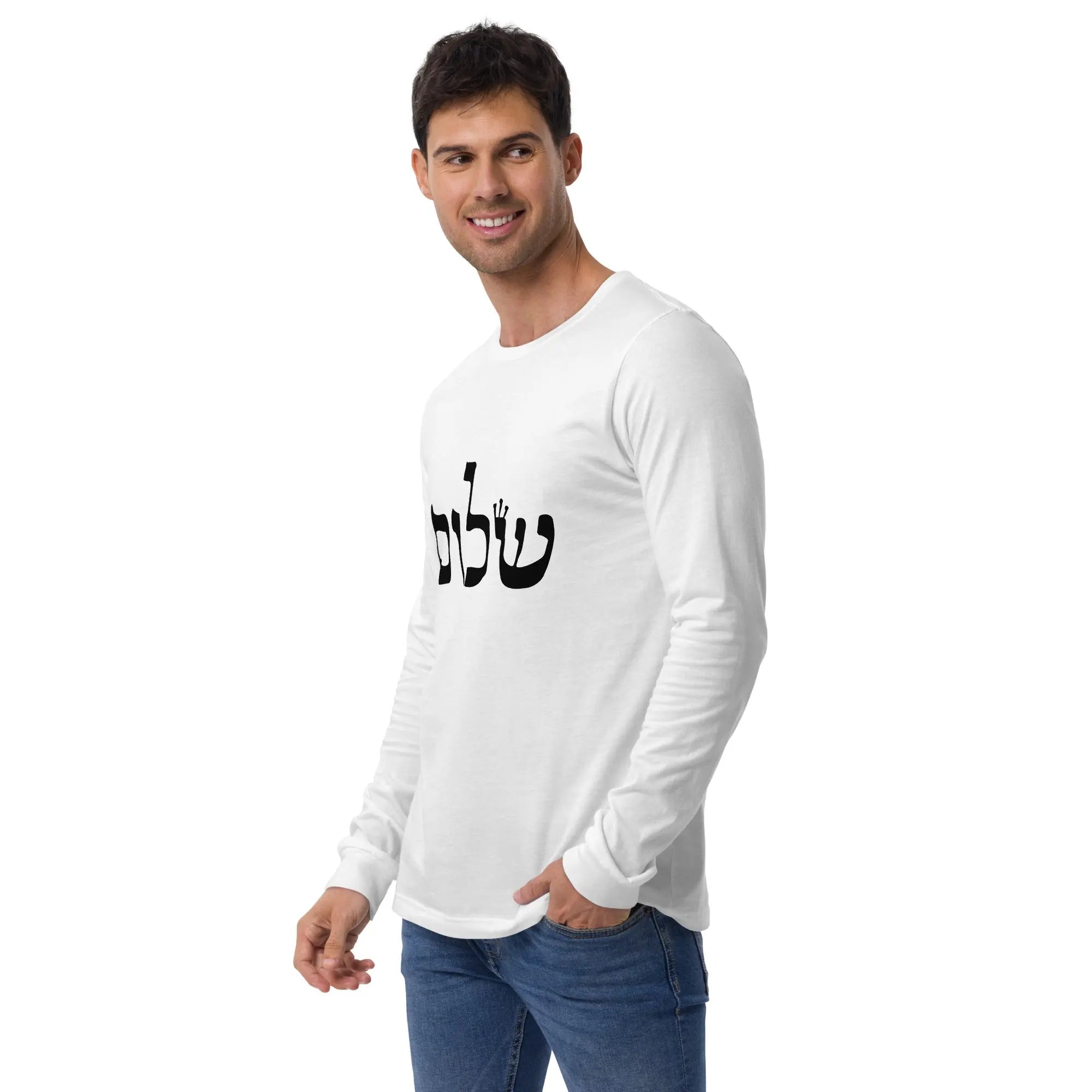 トップス SHALOM MOLA LONG SLEEVES Shalom Long Sleeve Unisex Shirt - Comfortable & Stylish