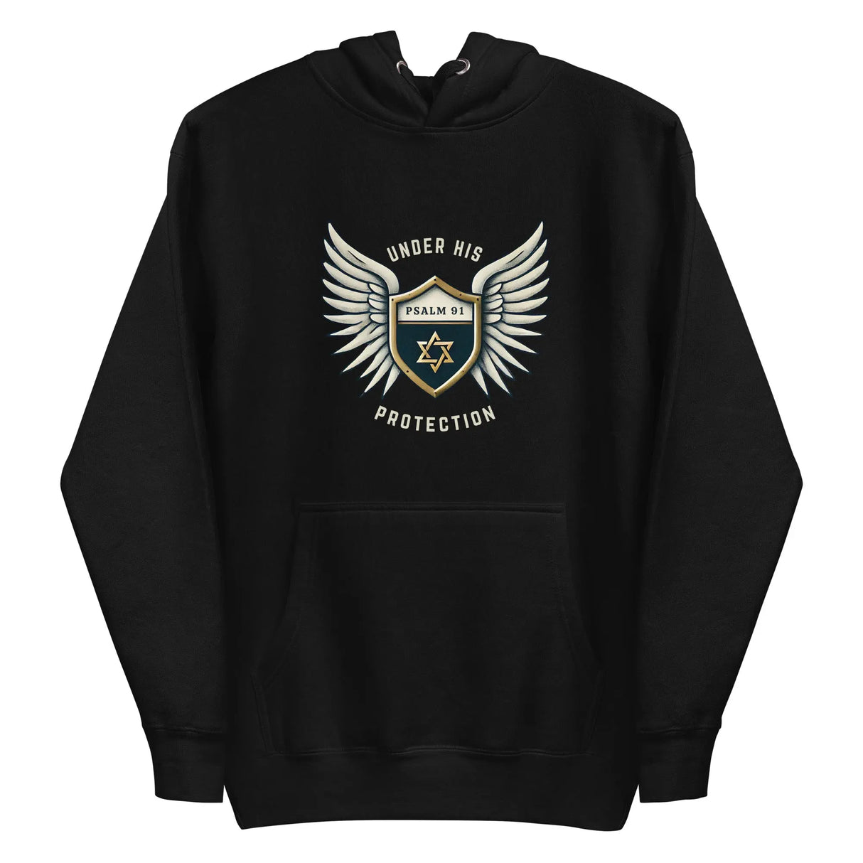 Under His Wings Psalm 91 Unisex Hoodie The Israel Store