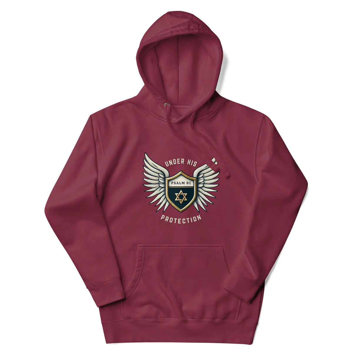 Under His Wings Psalm 91 Unisex Hoodie The Israel Store