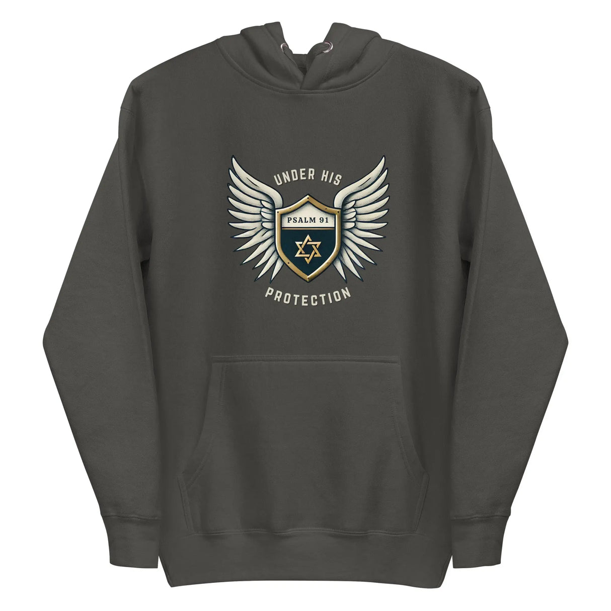 Under His Wings Psalm 91 Unisex Hoodie The Israel Store