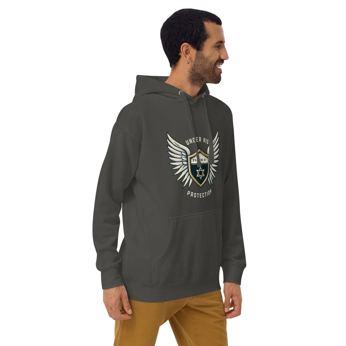 Under His Wings Psalm 91 Unisex Hoodie The Israel Store